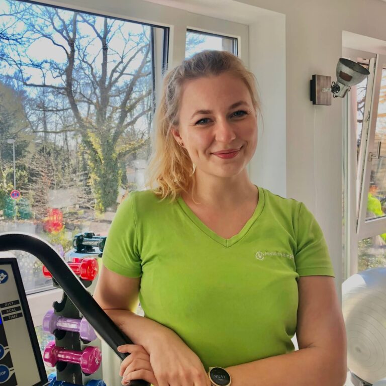 Physiotherapeutin Mareike Petrovic